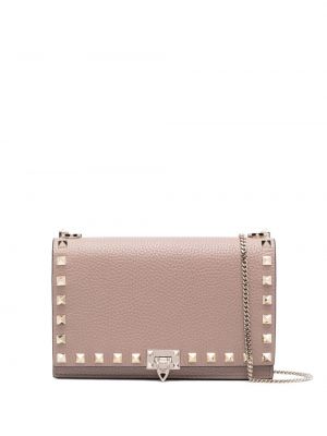 Leder kette taschen Valentino Garavani