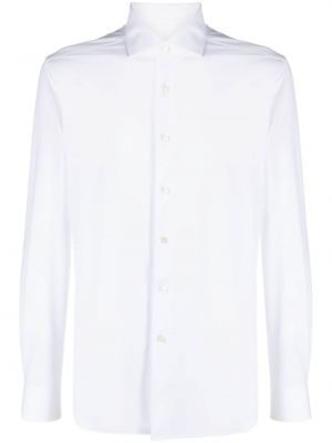 Slim fit košile Xacus bílá