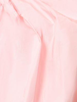 Krepové mini šaty Jacquemus ružová