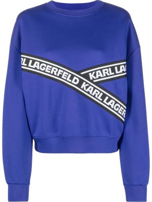 Sweatshirt Karl Lagerfeld blå