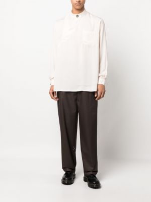 Asimetriška marškiniai Labrum London balta