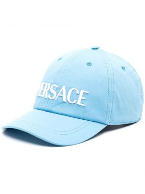 Cappello con visiera ricamato Versace