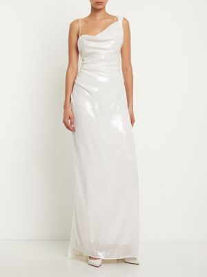 Dlouhé šaty Vivienne Westwood biela