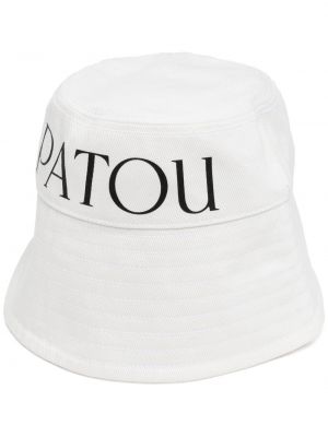 Casquette à imprimé Patou blanc