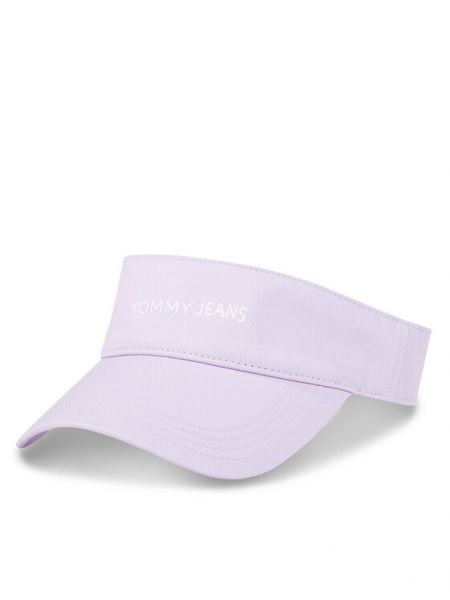 Kapa s šiltom s cvetličnim vzorcem Tommy Hilfiger vijolična