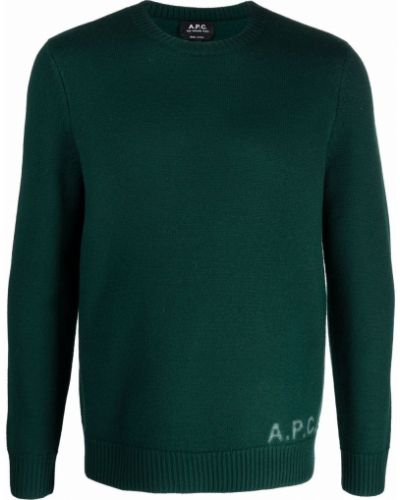 Jersey de punto de tela jersey A.p.c. verde