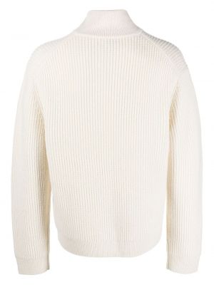 Pullover mit reißverschluss Filippa K weiß