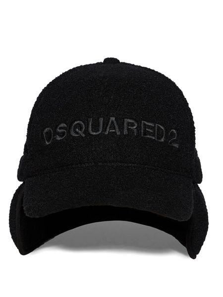 Черная кепка Dsquared2