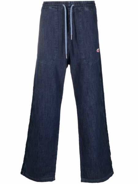 Straight leg-jeans Diesel blå