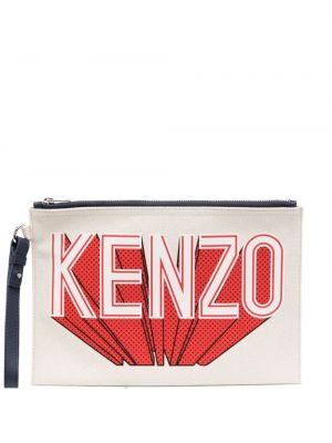 Borse pochette con stampa Kenzo