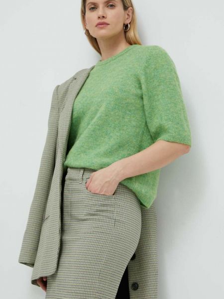 Mini sukně Gestuz zelené