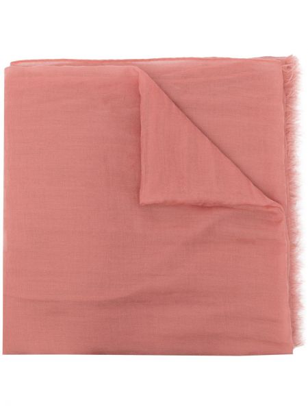 Pañuelo con bordado Louis Vuitton rosa