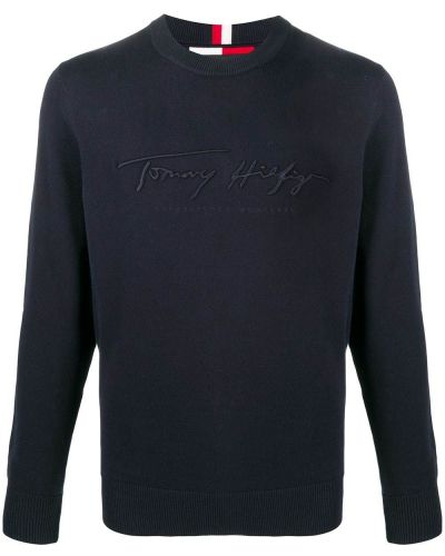 Jersey de tela jersey Tommy Hilfiger azul