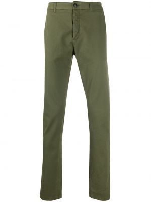 Pantalones chinos slim fit Department 5 verde