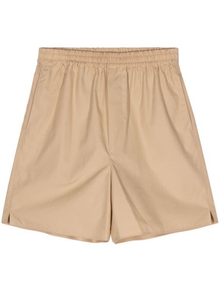 Shorts aus baumwoll Auralee beige