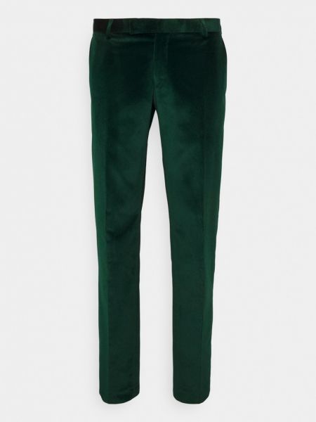 Spodnie klasyczne Karl Lagerfeld zielone