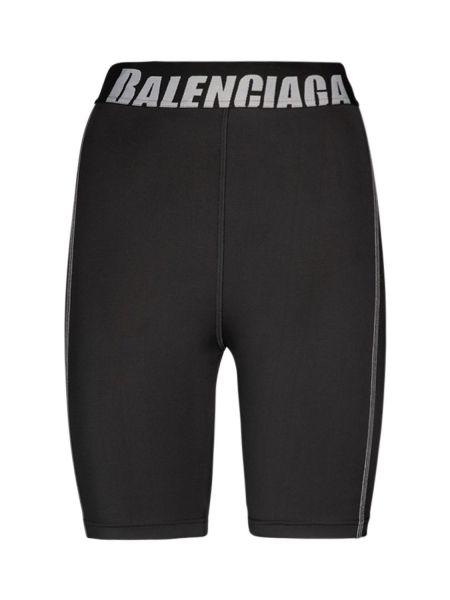 Pyöräilyshortsit Balenciaga musta