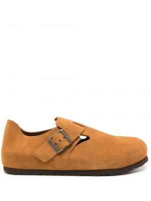 Pantofi loafer din piele de căprioară Birkenstock