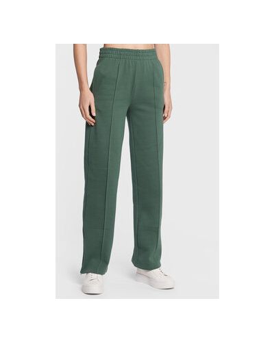Pantaloni sport din bumbac Cotton On verde