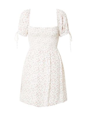 Mini ruha Bardot fehér