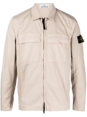 Skjorta Stone Island brun