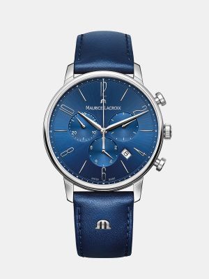 Relojes de cuero Maurice Lacroix azul