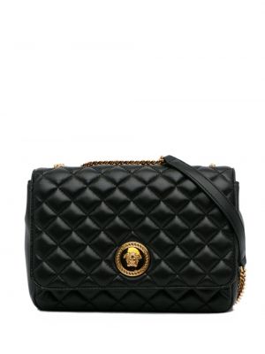 Prošívaná taška přes rameno Versace Pre-owned černá