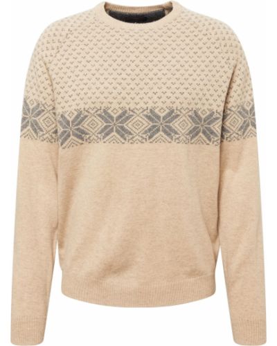 Меланжов пуловер Fynch-hatton сиво