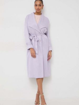 Фиолетовое пальто Twinset