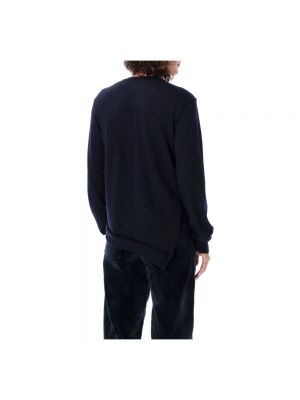 Sweatshirt mit rundhalsausschnitt Comme Des Garçons blau
