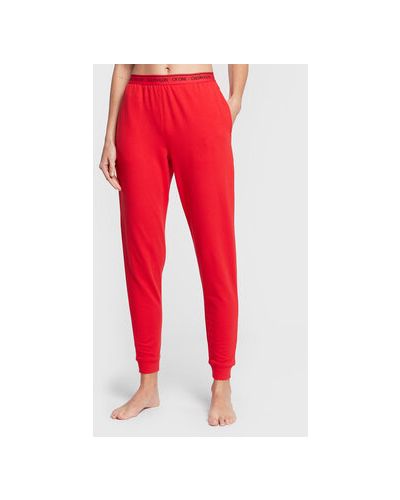 Calvin Klein Underwear Pantaloni pijama 000QS6429E Roșu Regular Fit