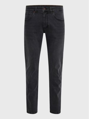 Priliehavé džínsy s rovným strihom Matinique sivá