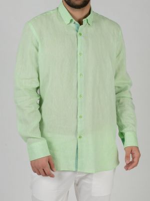 Рубашка Stefano Bellini зеленая