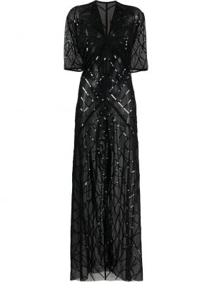 Прозрачна вечерна рокля Rick Owens черно