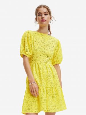 Šaty Desigual žluté