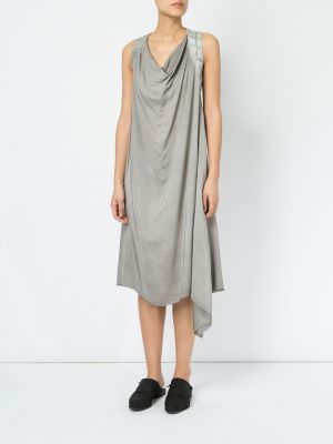 Drapované šaty Isaac Sellam Experience šedé