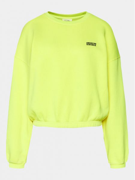 Sweatshirt American Vintage gelb