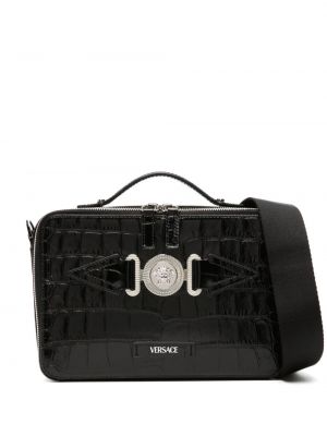 Kožená taška Versace