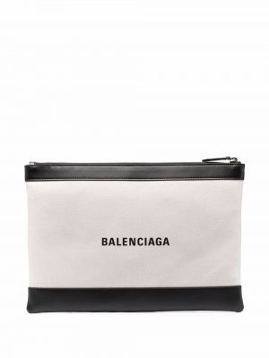 Listová kabelka s potlačou Balenciaga