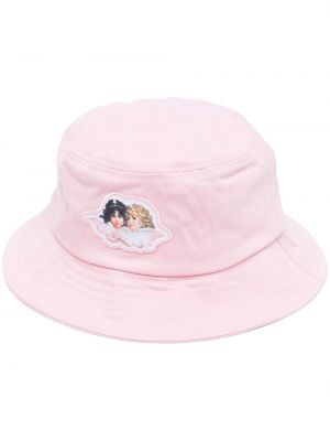 Bøttehatt Fiorucci rosa