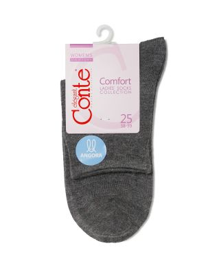 Čarape Conte siva