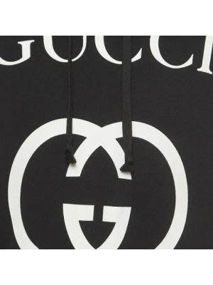 Sudadera de malla Gucci Vintage negro
