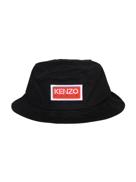 Czarny kapelusz Kenzo