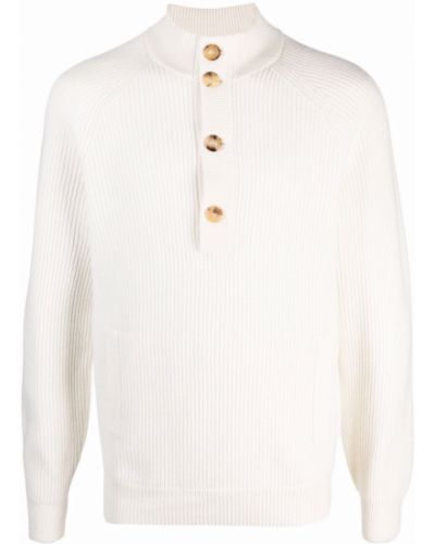 Jersey de tela jersey Brunello Cucinelli blanco