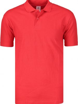 Polo marškinėliai B&c raudona