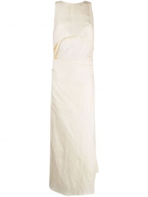 Αμάνικο φόρεμα Muller Of Yoshiokubo λευκό