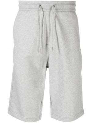 Shorts de sport en coton Calvin Klein Jeans gris