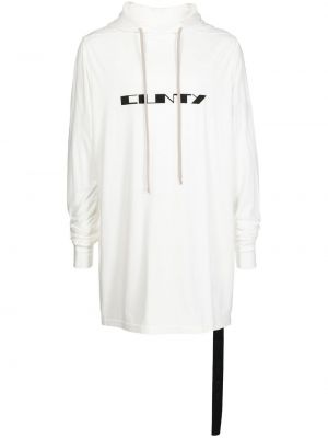 Hoodie Rick Owens Drkshdw vit