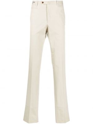 Pantaloni dritti Corneliani bianco