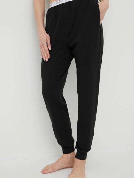 Calvin Klein Underwear pizsama nadrág Ck One női, fekete